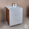 Мебель для ванной комнаты ЮТА "Кашемир/Дуб кастелло медовый/Дуб кастелло бренди"